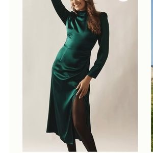 Reformation Carmelina Silk Dress